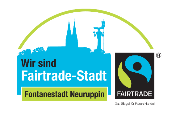 Logo Fairtrade-Stadt Neuruppin Logo Fairtrade-Stadt Neuruppin
