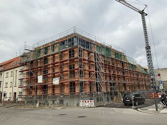 Wohnungsneubau in der Neuruppiner Innenstadt Wohnungsneubau in der Neuruppiner Innenstadt