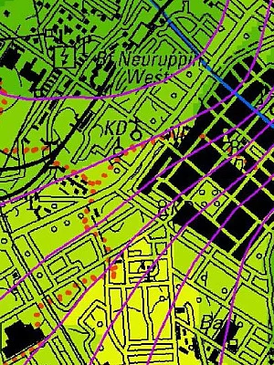 Wasserkarte aus dem Landschaftsplan 2016 Wasserkarte aus dem Landschaftsplan 2016