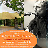 Fingerpickin & Bottleneck Blues Guitar im Tempelgarten Neuruppin