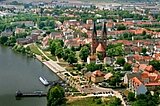 Luftbild der Fontanestadt.