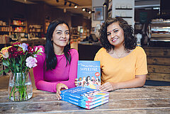 Die Autorinnen Melisa und Maik stellen ihr Buch Mama Superstar vor
