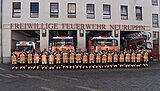 Aufstellung von Feuerwehrkamerad:innen 2017