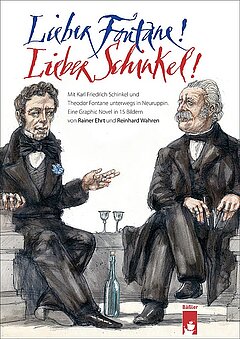 Buchcover „Lieber Fontane! Lieber Schinkel!“, hendrik Bäßler verlag Berlin