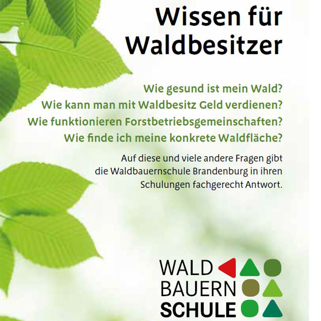 Waldbauerschulungen Frühjahr 2024