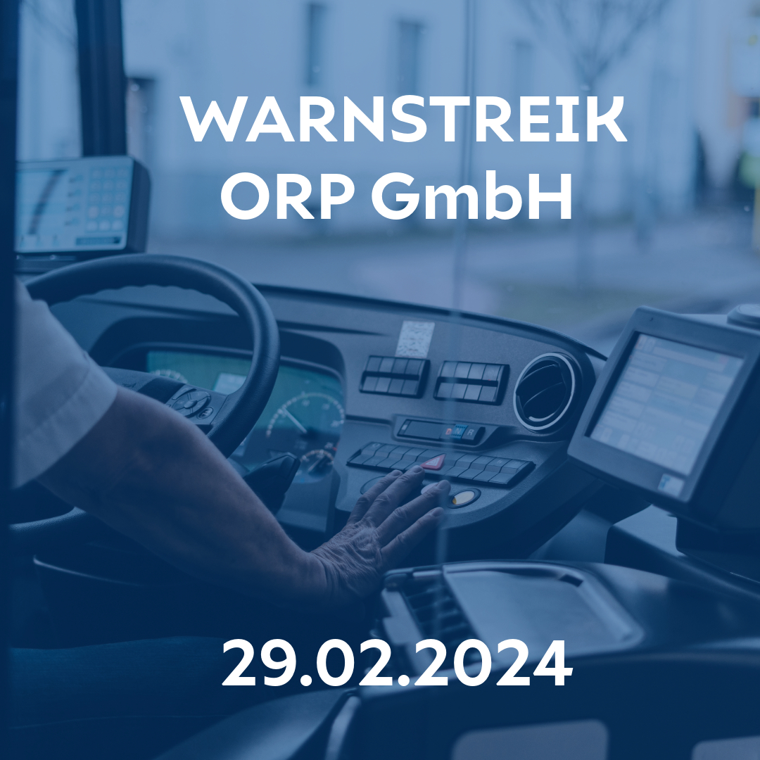 Warnstreik OPR GmbH